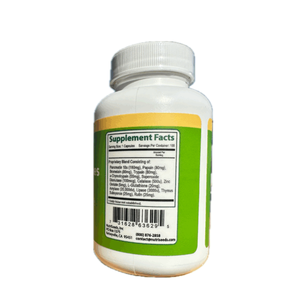 Natural Enzymes 500mg - Image 2